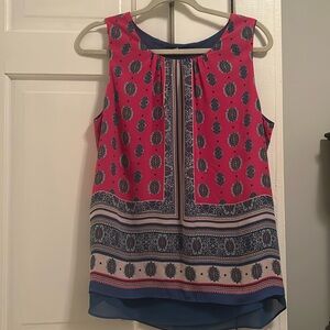 EUC Rose & Olive Blouse
